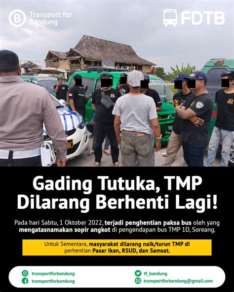 Transport For Bandung On Twitter Dicegat Lagi Mau Sampai Kapan Pada