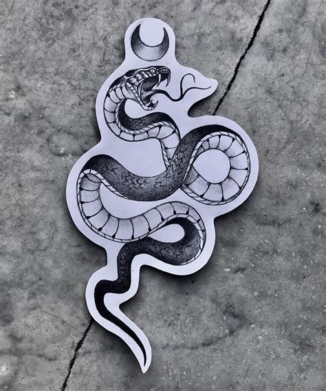 Kaya Natalia Tattoo On Instagram “snake Flash Available 🐍