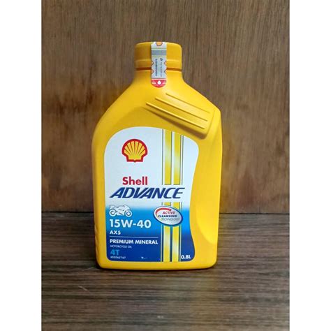 Jual Oli Shell Advance Ax Sae W Manual Bebek L