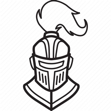 Knights Helmet Drawing