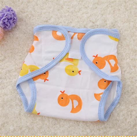 1Pc Newborn Nappy Cloth Reusable Nappies Toddler Infant Babies Cotton ...