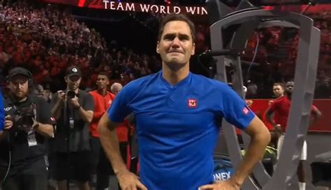 Entre L Grimas Su Majestad Roger Federer Dijo Adi S