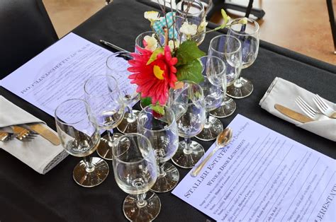 Wine And Dine Pairing Event Staller Estate Winery