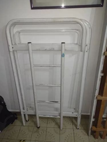 Cama Marinera Usada Blanca Con Escalera En Venta En Capital Federal