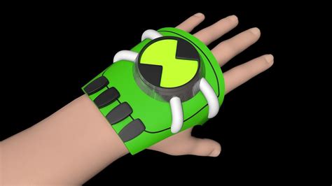 Omnitrix Albedo 3D Print Ready STL 3D Model 3D Printable CGTrader