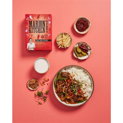 Marions Kitchen Thai Red Curry Meal Kit 394g Woolworths