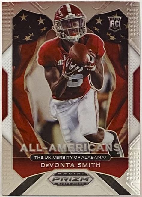 Devonta Smith Panini Prizm Draft Picks Alabama Crimson Tide