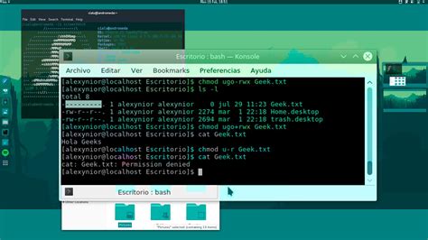 Administrar Permisos En Linux Con Chmod Esgeeks