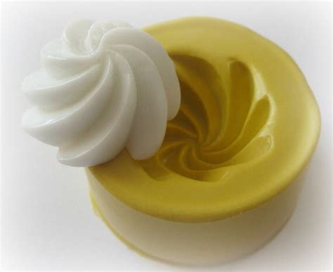 Fake Frosting Miniature Whipped Cream Mold Silicone Cupcake