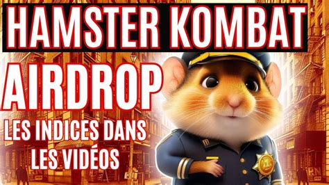 Hamster Kombat Nouvelle Condition Pour Participer Au Airdrop Youtube