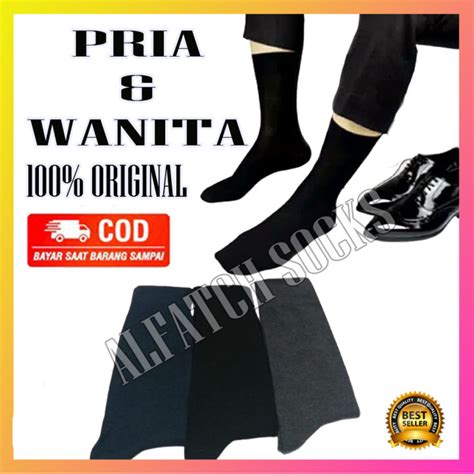 Kaos Kaus Kaki Kerja Kantor Kantoran Formal Pria Wanita Cewek Cowok