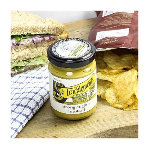 Tracklements Strong English Mustard 140g Bakers And Larners Of Holt