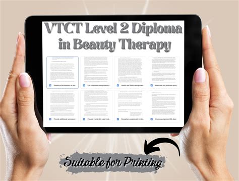 Nvq Level 2 Diploma Vtct Level 2 Diploma In Beauty Therapy Completed