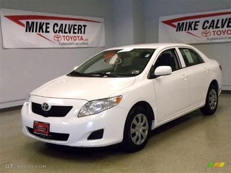 2009 Super White Toyota Corolla LE 34644013 Photo 9 GTCarLot