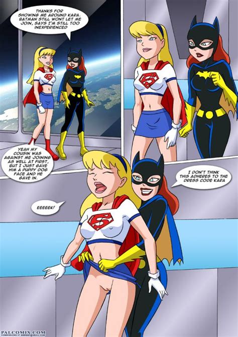 Batgirl And Supergirl Lesbian Xxgasm