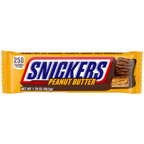 Snickers Peanut Butter Squared Singles Size Chocolate Candy Bar 178