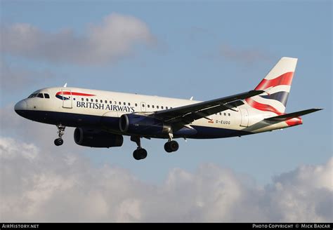 Aircraft Photo Of G Euog Airbus A British Airways