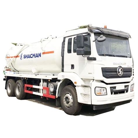 Shacman H3000 6X4 18cu M Vacuum Sludge Trucks 20cubic Meter Sewage