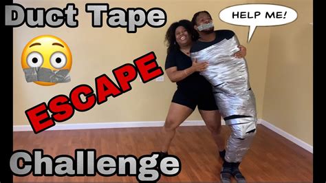 Couple’s Duct Tape Escape Challenge ‼️ Youtube