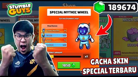 GACHA SKIN SPECIAL TERMAHAL GASIMUS MODAL 190 RIBU GEMS SEMOGA DAPAT