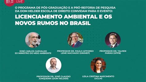 Live Licenciamento Ambiental E Os Novos Rumos No Brasil Youtube