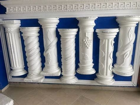 Molde Unicel Para Colar Columnas Decorativa Cm X M Pz Meses