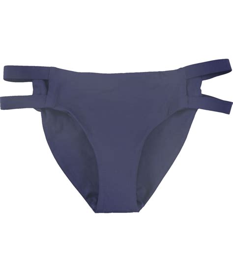 Tavik Womens Chloe Side Straps Bikini Swim Bottom Blue X Small Ebay