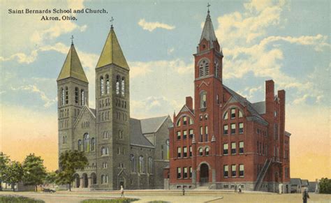 St Bernard Akron Postcards