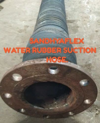 Sandhyaflex 3 ID To 12 ID Cement Unloading Rubber Hose 100mm IDx 6mtr