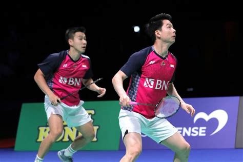 Foto Hasil Denmark Open Marcus Kevin Tembus Final Potensi All