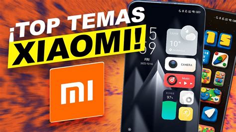 Los Mejores Temas Para Xiaomi Temas Miui Incre Bles Youtube