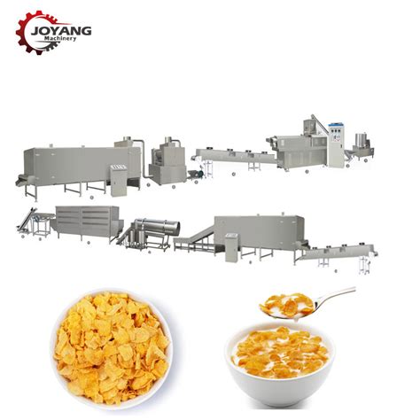 Maize Flakes Machinery Coco Puffs Chocolate Breakfast Cereals