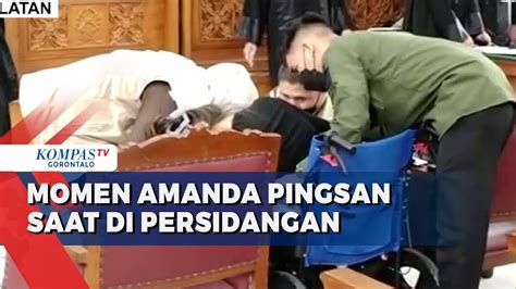 Amanda Saksi Kasus Mario Dandy Sempat Pingsan Saat Di Persidangan Youtube