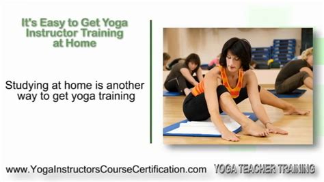 Yoga Instructor Training Best Yoga Instructor Training Youtube