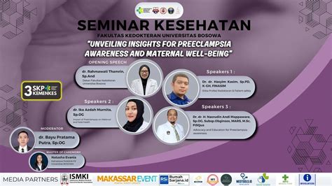 Seminar Kesehatan Fakultas Kedokteran Universitas Bosowa Youtube