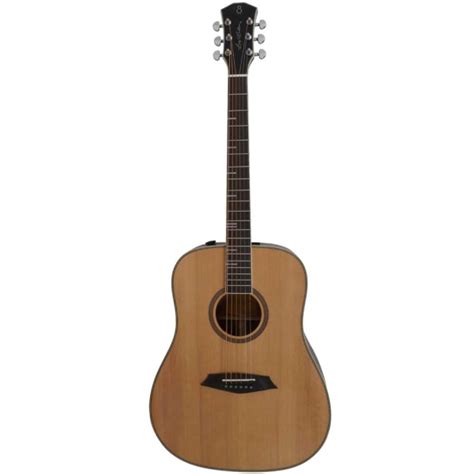 Sire Larry Carlton A4 Ds Nat Zebra 7 Sib Preamp System Dreadnought Electro Acoustic Guitar With