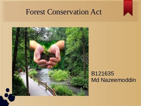 Forest Conservation Act Save The Forest