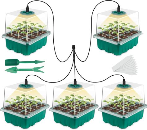 Btonge Nouveau Pi Ces Kit Mini Serre Pour Plantes Avec Lumi Re