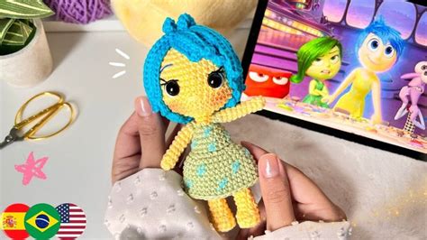 Alegria Amigurumi Intensamente Personajes Crochet Tutorial In