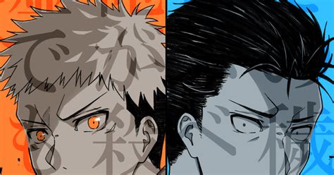 Jujutsu Kaisen Yuji Itadori Hiromi Higuruma 虎杖と日車 Pixiv