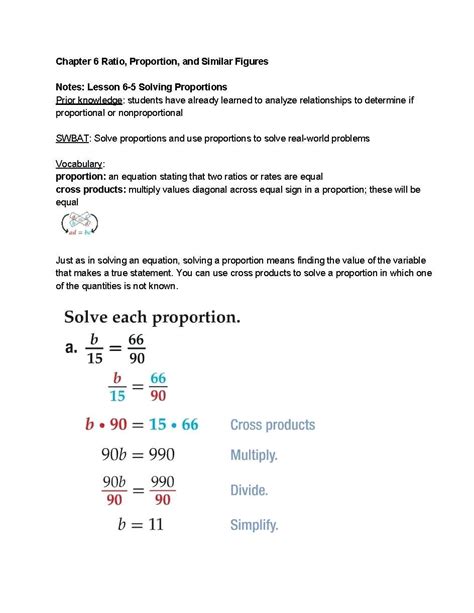 Solving Proportions Worksheet Answers Englishworksheetmyid