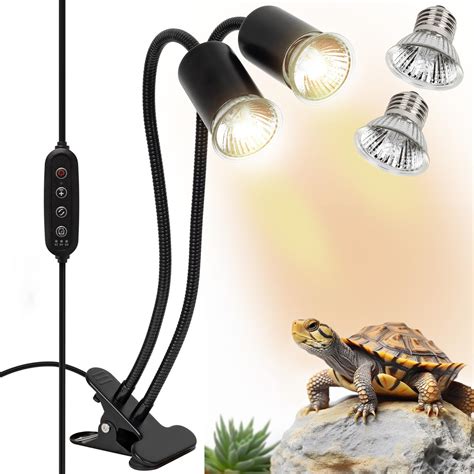 Siyomg Lampe Chauffante Tortue Lampe Reptiles Et Amphibiens Avec