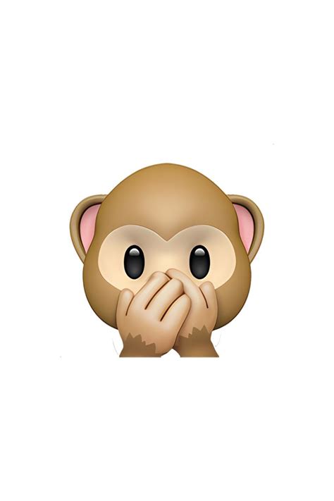 Expressive Speak No Evil Monkey Emoji