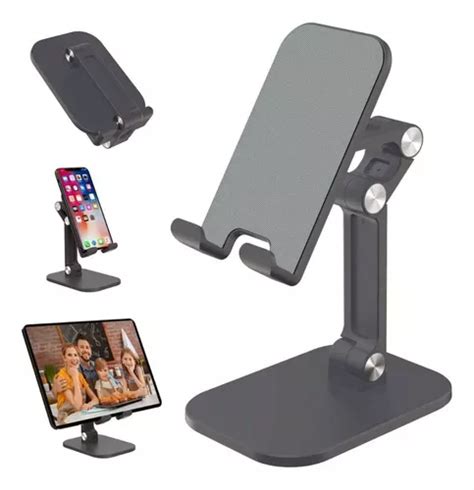 Suporte Metal De Mesa P Ipad Iphone Celular Ajust Vel Mercadolivre