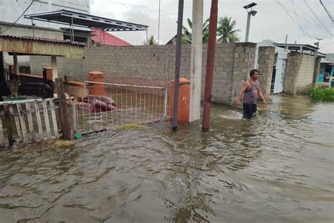 Akibat Hujan Deras Sungai Bone Dan Bolango Meluap Kota Gorontalo