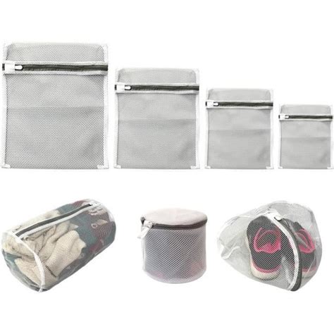 Sacs Lot De Linge En Maille R Utilisables Et Durables Pour Machine