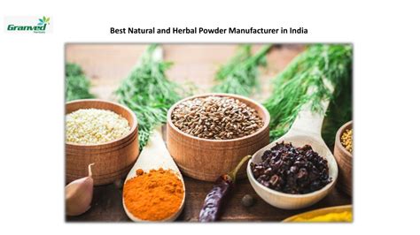 PPT Best Natural And Herbal Powder Manufacturer In India PowerPoint