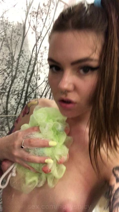 Hollyspicy Hello Dear 😈😈😈 Boobs Tits Shower Ass Hot Horny