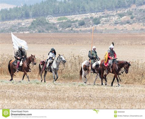 Participants In The Reconstruction Of Horns Of Hattin Battle In 1187