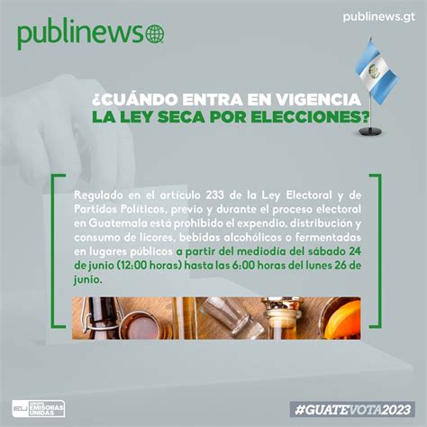 Publinews Guatemala On Twitter Guatevota2023 ¿cuándo Entra En